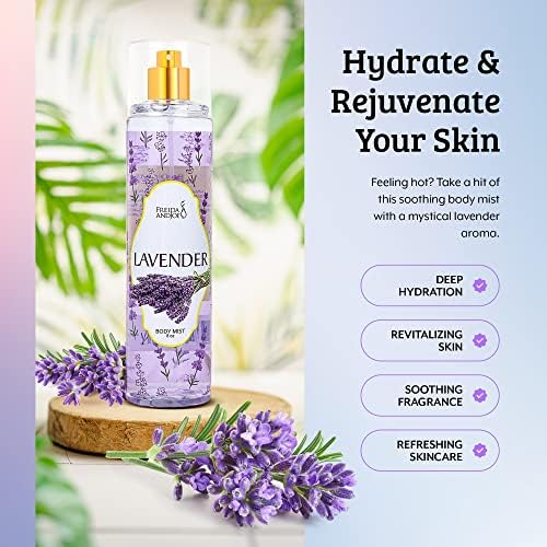 Home Spa Gift Deep Moisturizing Fragrance Body Lotion - (Lavender) - Image 6