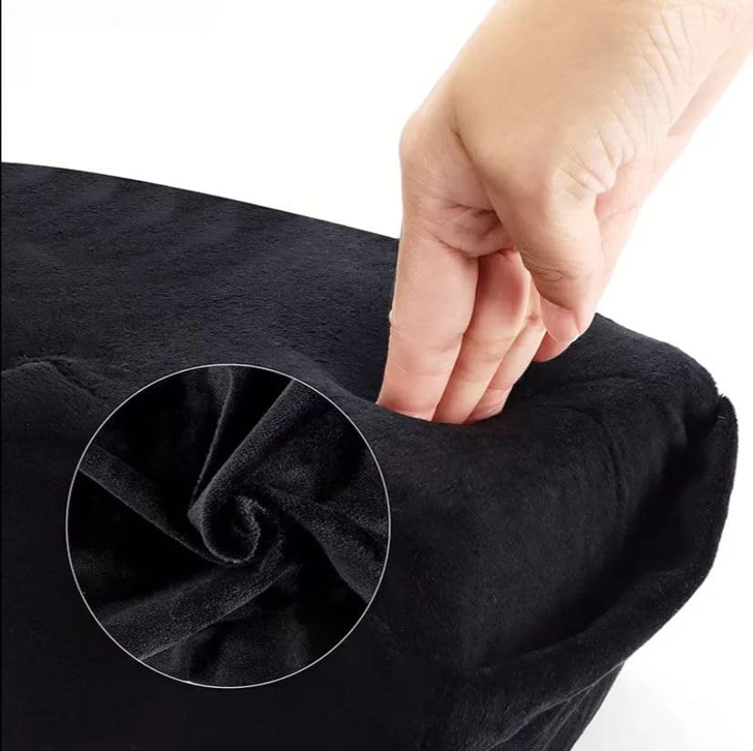 Lash Bed Topper,Curvy Massage Table Cushion with Removable Cover,Ergonomic Design for Beauty Salon - Image 3