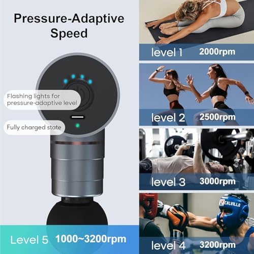 arboleaf Hot and Cold Massage Gun Deep Tissue, Percussion Muscle Massager - Image 5