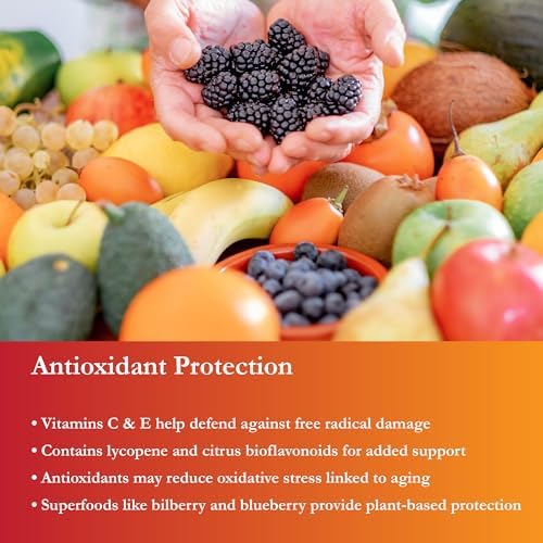 Buried Treasure Active 55 Plus - 32 serv, Liquid Multivitamin for Seniors, Vegan, Sugar-Free, Natural Immune Support, Vitamins & Super-Foods Blend - Image 6
