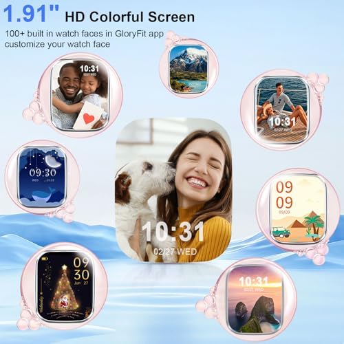 Smart Watch for Men Women (Answer/Make Call), 2026 New 1.91" HD SmartWatch, Fitness Watch with 120+ Sport Modes, IP68 Waterproof, Pedometer, Heart Rate/Sleep Monitor, Activity Tracker for Android iOS - Image 2