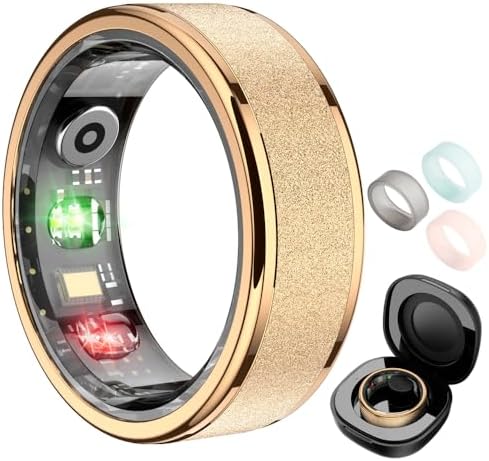 COLMI R10 Smart Ring, Sleep Health & Skin Temperature & 5ATM(Rose Gold, 13) by ColmiDirect