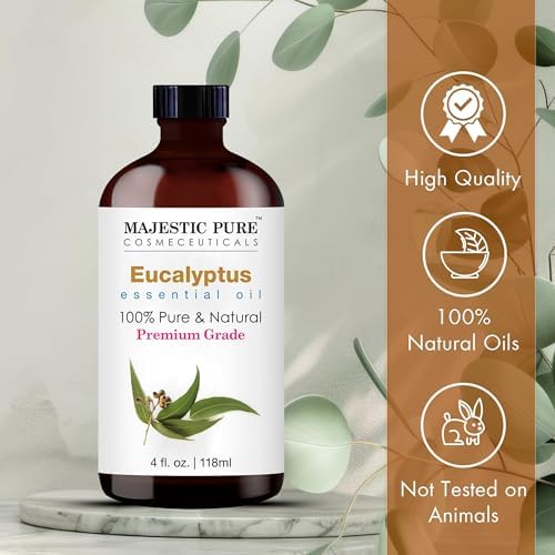Majestic Pure Eucalyptus Essential Oil for Diffuser - 4 Fl Oz - Image 2