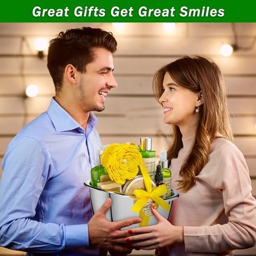Aqua Elegante Spa Gift Basket For Women - Green Tea & Lemongrass - Image 5