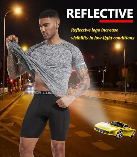 Boyzn 1, 3, 5 or 7 Pack Men's Workout Running Shirts, Dry Fit Moisture Wicking T-Shirt, Gym Athletic Short Sleeve Tee Shirts - Image 5