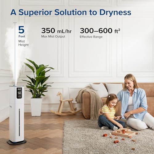 Levoit OasisMist 1000S (10L) Smart Humidifier for Home Large Room Bedroom - Image 5
