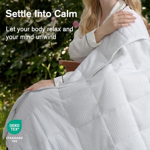 Topblan Cooling Weighted Blanket for Adults, 12lbs 48 x 72 for Summer - Image 3