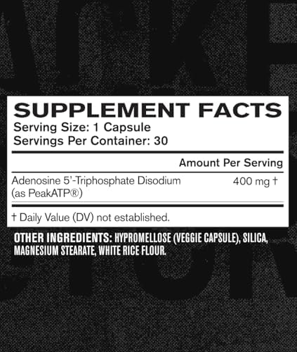 Jacked Factory Essentials Muscle Builder - ATP Muscle Builder for Men with Peak ATP to Support Muscle Gain, Enhance Athletic Performance, & Increase Strength - 30 Capsules - Image 6