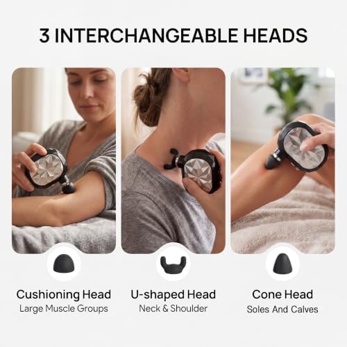 Mini Massage Gun, Diamond Design Massage Gun Deep Tissue for Pocket - Image 3