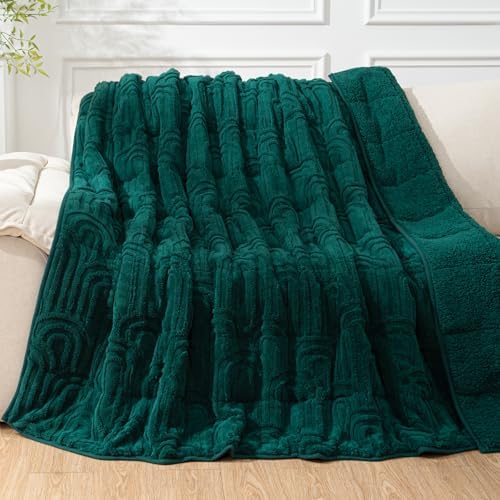 Cottonblue Jacquard Weighted Blanket for Adults 15lbs Twin Size Bed 48"x72" by Cottonblue