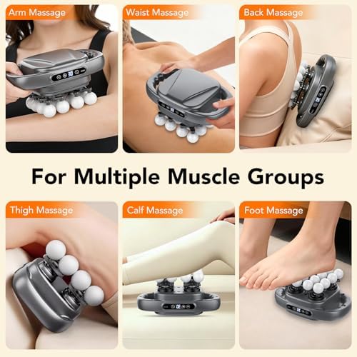 IKG 16 Head Massage Gun Deep Tissue, Body Massage for Back, Shoulders, Neck, Legs, Foot, Massage Gun deep Tissue, Percussion Massager with 3 Modes&30 Intensities Body Muscle Pain Relief, Ideal Gifts - Image 6