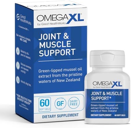 OmegaXL Joint Support Supplement, 60 Count by GreatHealthWorks