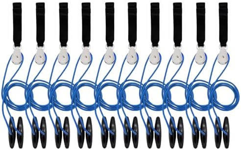 LiftAid Shoulder Pulley for Physical Therapy with Exercise Guide - Improves Shoulder Strength & Range of Motion - Reduces Pain, Helps in Muscle Recovery (Blue Pack of 10) by LiftAid