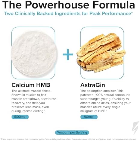 InnoSupps HMB+, 1500mg HMB Supplement, 50mg Astragin, 80 Servings - Image 7