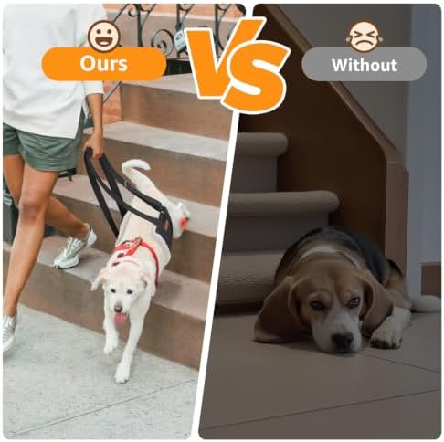 Adjustable Dog Sling for Medium Dogs Soft Post-ACL Surgery Mobility Aid - Image 2