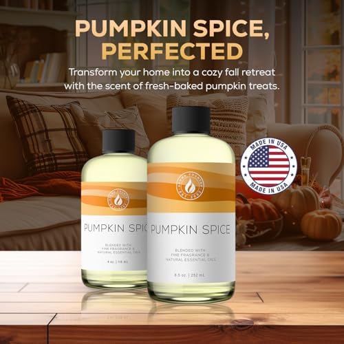 Aroma Country Pumpkin Spice Luxury Diffuser Oil Refill (8.5 Fl Oz) - Image 2