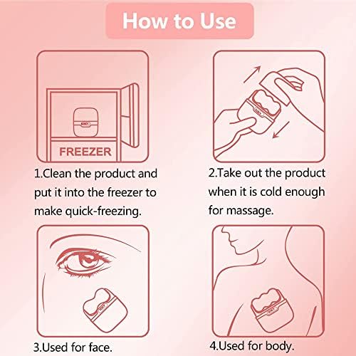 OPENDGO Ice Roller for Face Facial Massager for Eye Puffiness, Reduces Wrinkles, 2 in 1 Facial Skin Care Tool for Body Cold Therapy Tools - Image 7