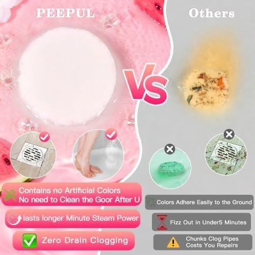 Shower Steamers Aromatherapy Birthday Gifts for Women - 10 Pack,Gifts for Wife Mothers Daughter Sister Stress Relief & Deep Relaxation Self Care Home Spa Essential (Fruity Aroma) - Image 3