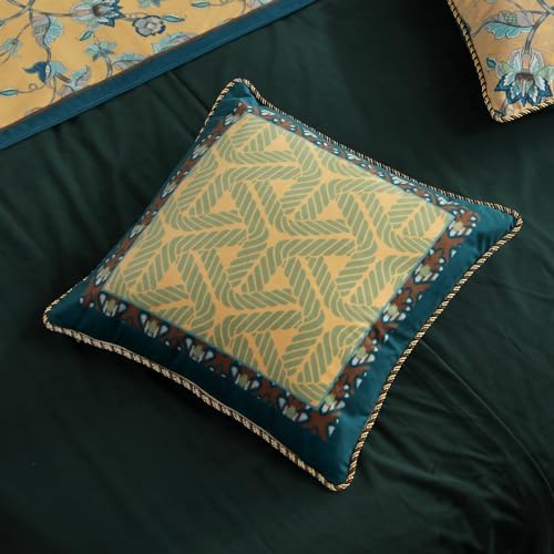 patdrea Designer French Velvet Couch Throw Pillow Cover,18"x18"-NoahA - Image 2