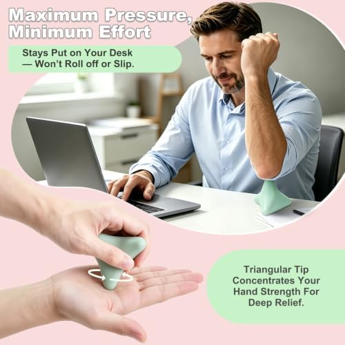 Manual Trigger Point Massager Ball–Deep Tissue Massage Tool - Image 4