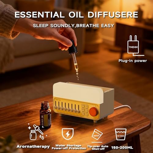 TMEHM 4-in-1 Sleep Sound Machine with White Noise & Aroma Diffuser - Image 2