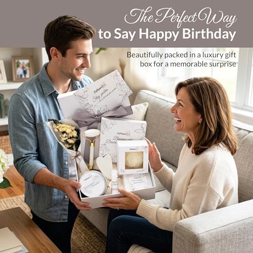 Luxury Spa Gifts for Women, Pamper Self Care Gift Set with Shower Steamers, Body Scrub, Candle & Gua Sha, Birthday, Bridal Shower & Thank You Gifts - Image 5