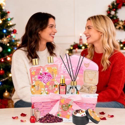 23Pcs Spa Gifts, Skin Care Gift Set - Luxurious Spa Gift Baskets for Women - Image 4