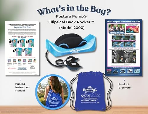 Posture Pump® Model 2000 Elliptical Back Rocker™ for Lumbar Decompression - Image 4