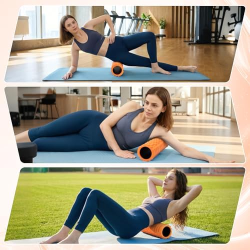 Foam Roller for Deep Tissue Massager, Patented Exercise Roller - Image 6