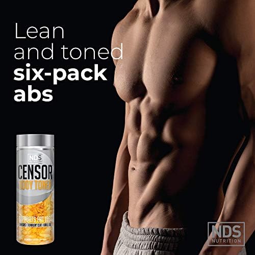 Censor NDS Nutrition CLA Fat Loss and Body Toner Formula - 180 Softgels - Image 6