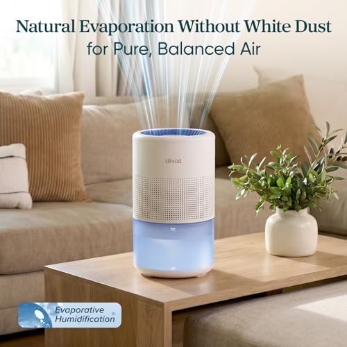 Levoit Evaporative Humidifiers for Bedroom, 19dB, Superior Studio Smart - Image 2