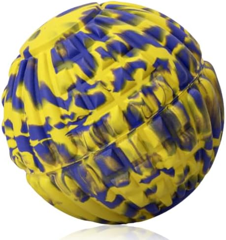 Deep Tissue Massage Ball for Exercise & Recovery - SGS Certification - Targets Back, Shoulder, Legs&Feet - Relieves Muscle Knots, Joint Pain&Tightness, Pressure Point Therapy- Myofascial Release Ball by -Movementislife-