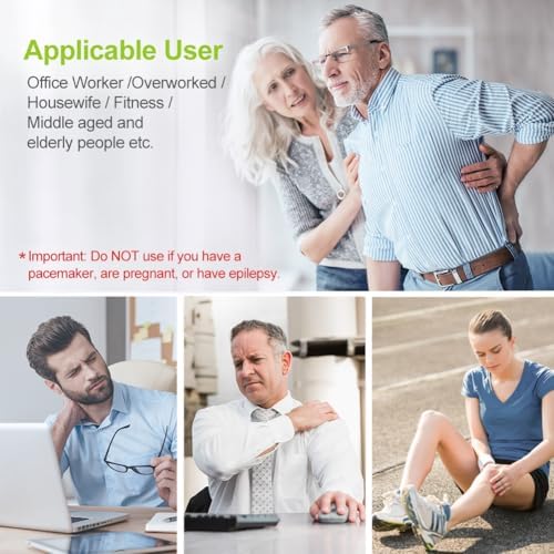 AUVON 24 Modes TENS Unit Muscle Stimulator for Pain Relief, Premium Pads - Image 7
