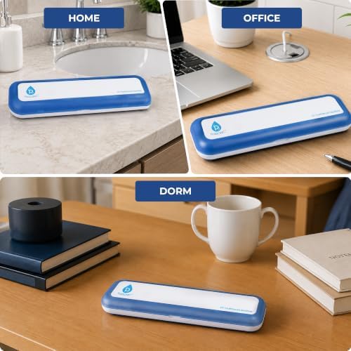 Pursonic Portable UV Toothbrush Sanitizer Case - Travel Toothbrush Sanitizer and Holder - For Electric and Manual Brush Heads with UV Light & Auto Shut Off Timer - Image 6