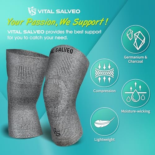 Vital Salveo - C3-COMFORT Compression Knee Sleeve (1Pair) - XL - Image 2