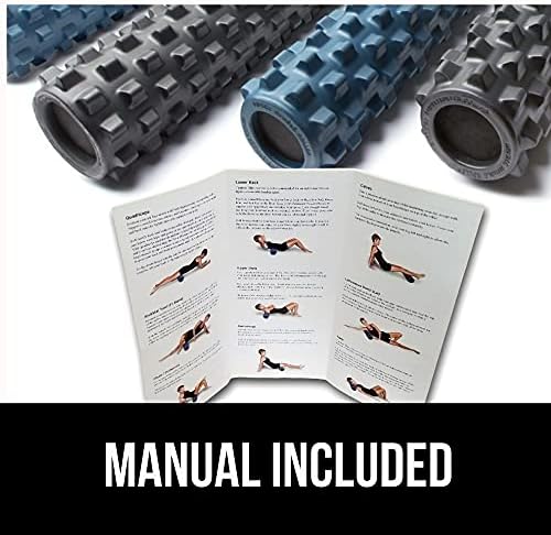 RumbleRoller Extra Firm Foam Roller Deep Tissue Massage Roller for Muscle Recovery (12 Inches Compact) - Image 4