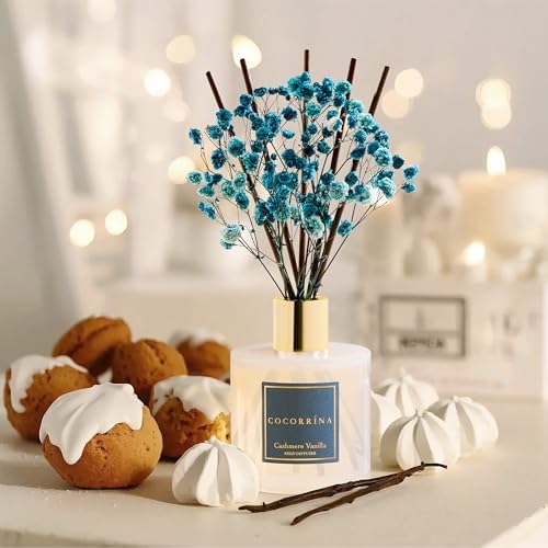 COCORRÍNA Reed Diffuser - Cashmere Vanilla 6.7 fl oz Reed Diffuser for Bedroom Bathroom Home Décor (Pack of 3) - Image 5