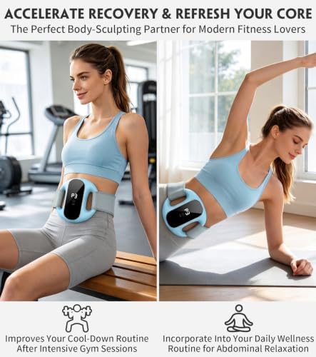 Wearable Fascia Ring Abdominal Massager Belt for Muscle Recovery - Image 4
