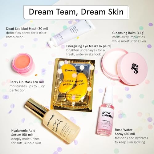 grace & stella Award Winning Skin Care Set - Gift Set for Women - Image 4