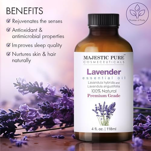 Majestic Pure Lavender Essential Oil for Diffuser - 4 Fl Oz - Image 4