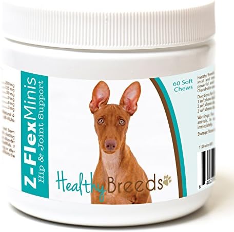 Healthy Breeds Cirnechi dell'Etna Z-Flex Minis Hip and Joint Support Soft Chews 60 Count by HealthyBreeds
