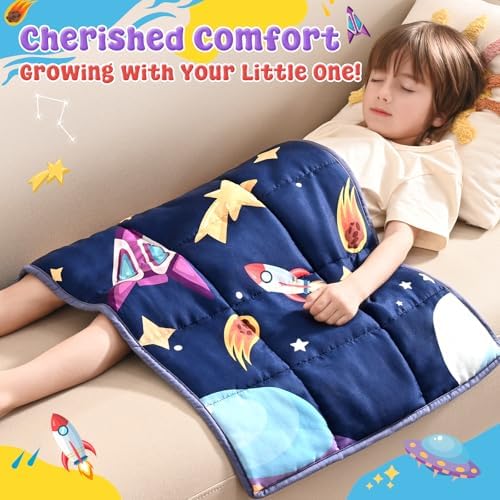 Weighted Lap Pad 2 Pounds, 30"*40", Cooling Weighted Blanket for Travel - Image 3
