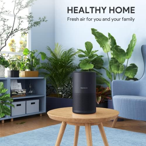Air Purifiers for Bedroom, FULMINARE H13 True HEPA Filter (Black 2 Pack) - Image 2