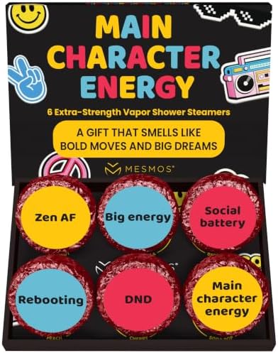 Shower Steamers Aromatherapy 6 Pack, Teen Girl Gifts, Trendy Stuff for Teens, Gifts for Teenage Girls and Boys - the Trendy Pick that Wows Even a Picky Recipient by MesmorizingMemoriesMoments