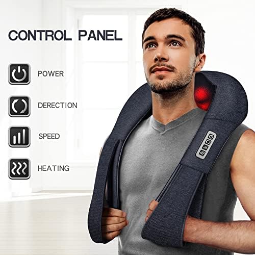 Mo Cuishle Gifts for Women, Shiatsu Back Shoulder & Neck Massager with Heat - Image 2