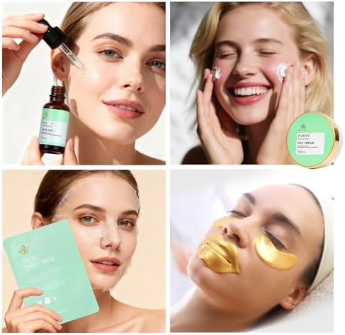 23 Pcs Mother's Day Gifts for Mom, Tea Tree Facial Skin Care Set, Bath and Body Gifts for Women & Men, Self-Care Relaxation Kit, Home Spa Gift Basket, Sheet Mask, Birthday, Christmas, Anniversary - Image 2