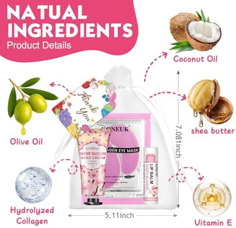 84 Pcs Bulk Gifts, Under Eye Patches, Hand Creams Bulk & Lip Balms Bulk - Image 4
