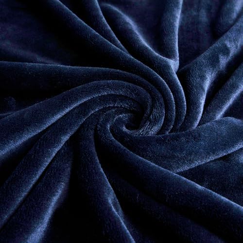 TASTHROW Navy Throw Blanket 60x80 Inches - Image 5