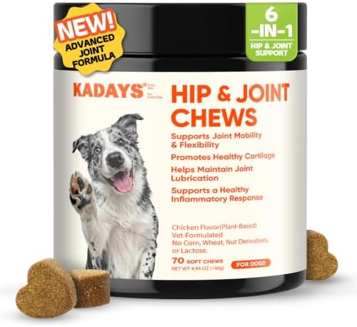 Dog Joint Supplement for Dogs 70ct, Glucosamine Chondroitin for All Dogs by Unknown