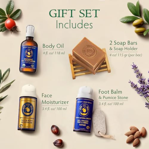 Organic Lavender Scented Skin Care Gift Set for Women, Birthday & Christmas - Image 3
